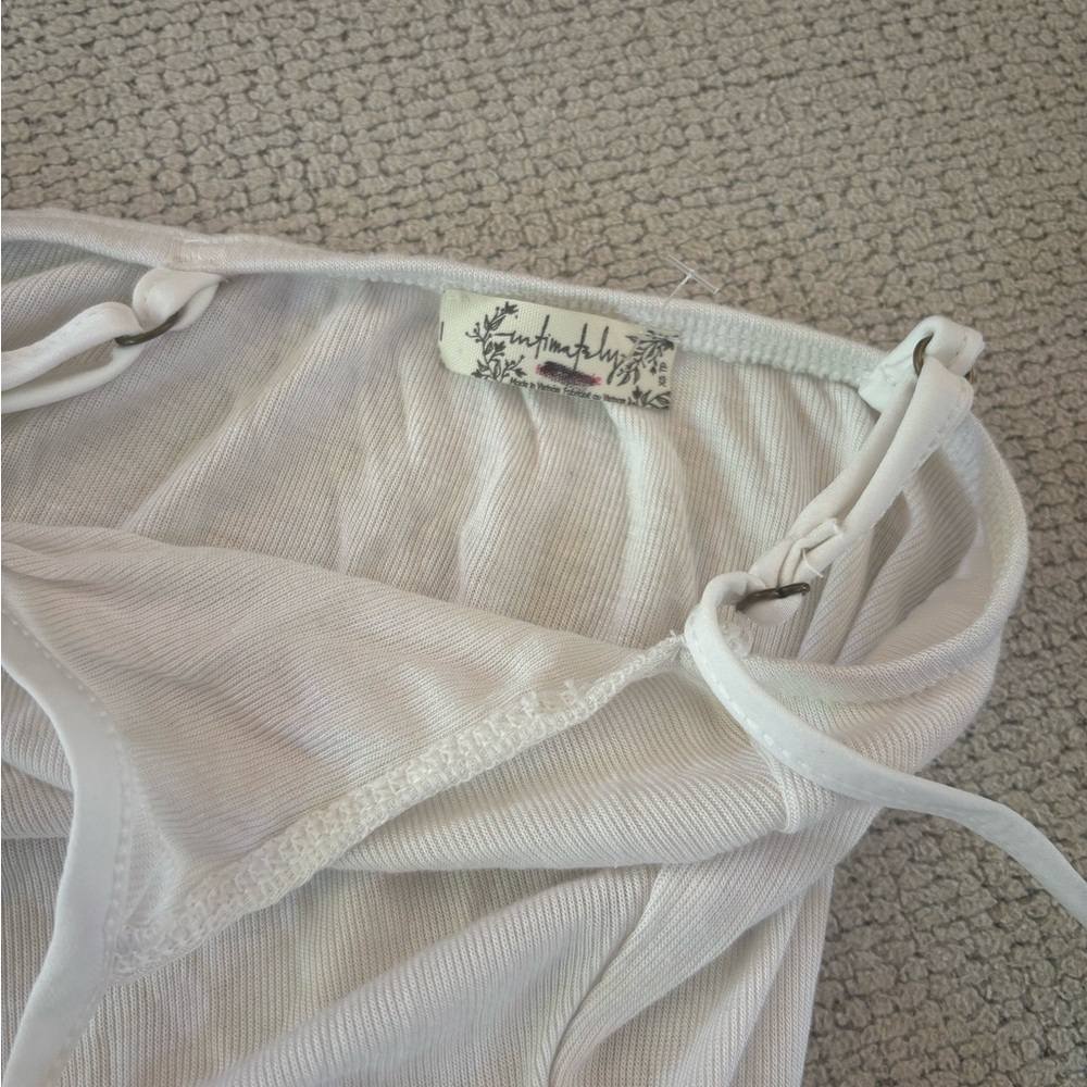 Free People Intimately Night We Met Nightie XS WHITE - Picture 9 of 9